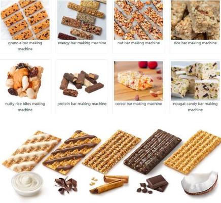 1 つのセットの予備品が付いているピーナツ キャンデーのための機械を作るチョコレート・バーの穀物棒