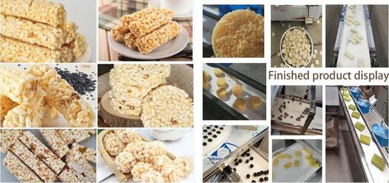 多数の水平な構造が付いている機械を作るナットのチョコレート・バー/穀物棒