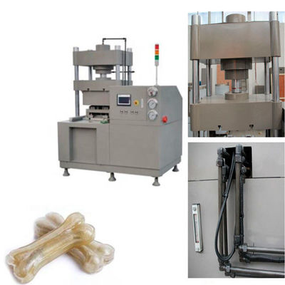 ペット フードのメーカーによって押される生皮の骨