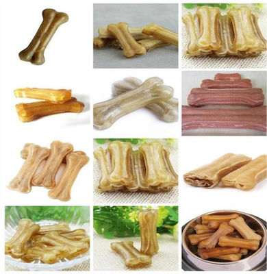 60T優秀な犬は証明されたセリウムが付いている生皮の骨機械を押した