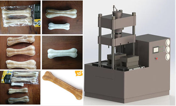 60T倍は犬のカスタマイズされる歯科御馳走骨によって押される生皮の骨を形成します