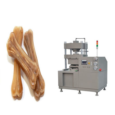 多機能ドイツモーター犬用フードメーカーマシン ダブルステーション プレスドローハイドボーン