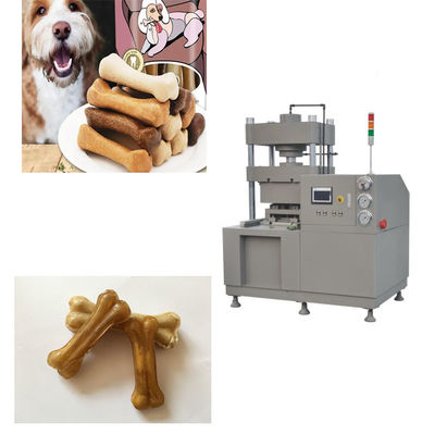 犬のための機械を作る手動/自動操作の犬用の骨は生皮の骨を扱います