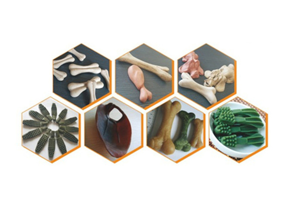 さまざまな形犬はペット射出成形機械、供給の押出機機械を扱います