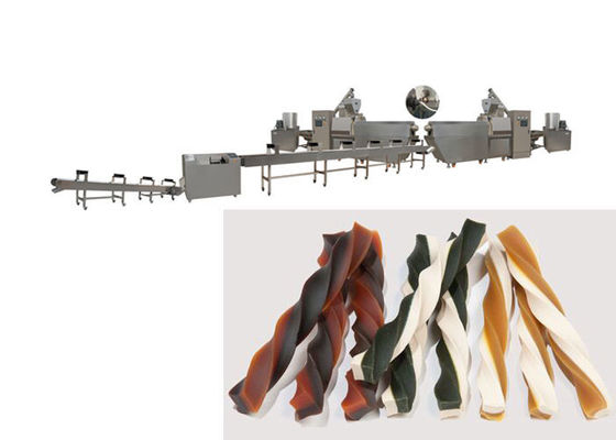 ビーフの機械に歯科御馳走プロダクト単一ねじ押出機ラインをする自然な棒のドッグ フード