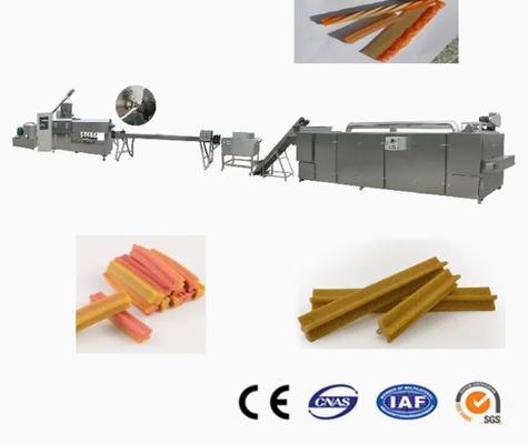 ストリップ、棒、骨の形のドッグ フードの押出機のプロセス用機器/ドッグ フードの機械類