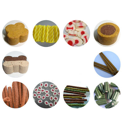 長時間のパフォーマンス ドッグフード押出機 100-150kg/h 容量 12ヶ月保証