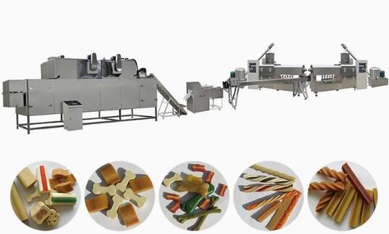 ポップ 栄養 犬用食品 生産ライン 100kg/Hr 様々な形