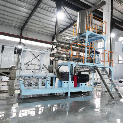 Pet Food & Fish Feed Extruder Machine Baking Processing with Core PLC Motor Component