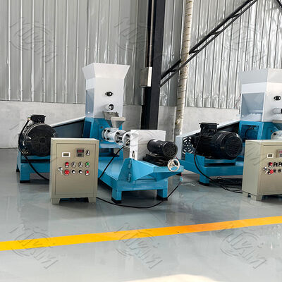 MIKIM カスタマイズされたペットフード魚飼料ペレットマシン、キャットフード加工設備、小型犬用浮遊魚飼料押出機