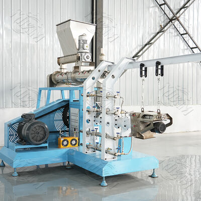 高容量 双螺旋濡れエクストルーダー マシン 双螺旋濡れエクストルーダー / 浮遊魚飼料とペット食品の生産のための拡張機