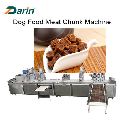 ビーフの微粒肉のためのステンレス鋼犬の御馳走機械は形成をさいの目に切る