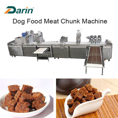 ビーフの微粒肉のためのステンレス鋼犬の御馳走機械は形成をさいの目に切る
