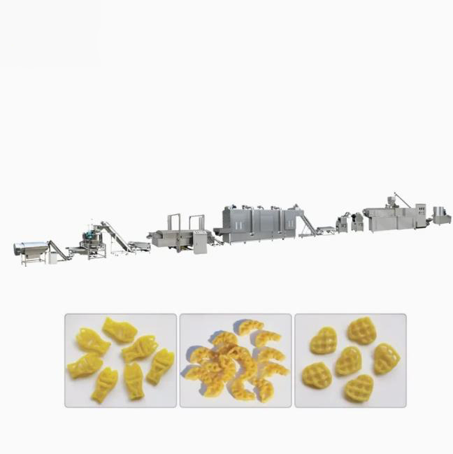 CE認証付きの揚げ3Dペレットスナック押出機