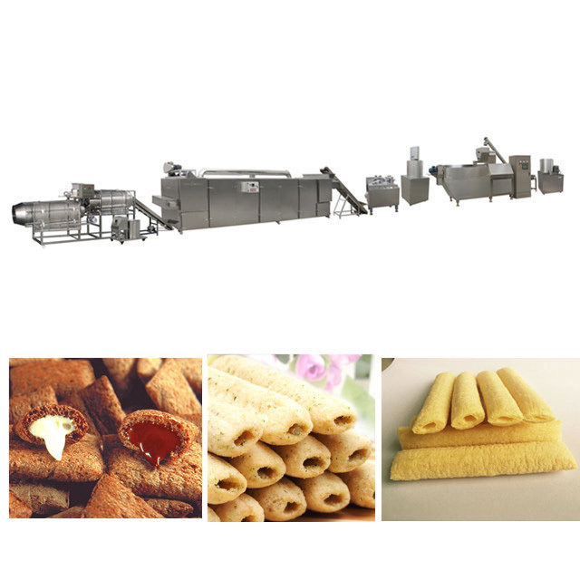 熱い販売の中心の満ちる軽食堂のパフの軽食突き出るライン