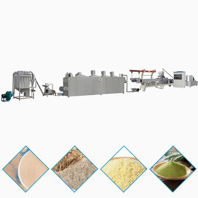 栄養物の粉のための突き出る前ゼラチン化された乳児食の押出機機械