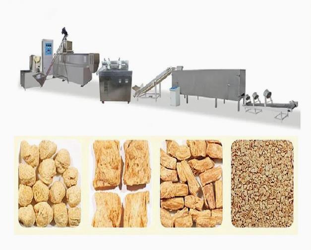 セリウム ISO9001 の標準的な完全な脂肪質の大豆の押出機装置の生産ライン