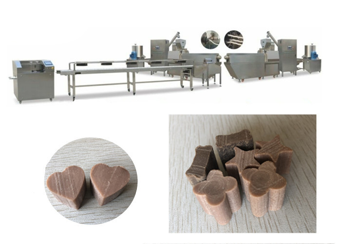 単一色の御馳走チューイン ガム ペット御馳走機械犬の軽食の処理