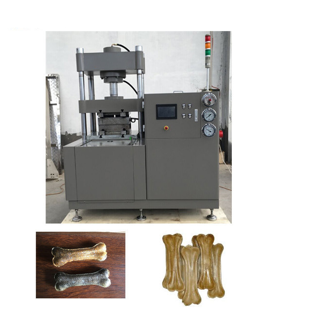 犬のために押す高力油圧ペット フードの生産ライン生皮/骨