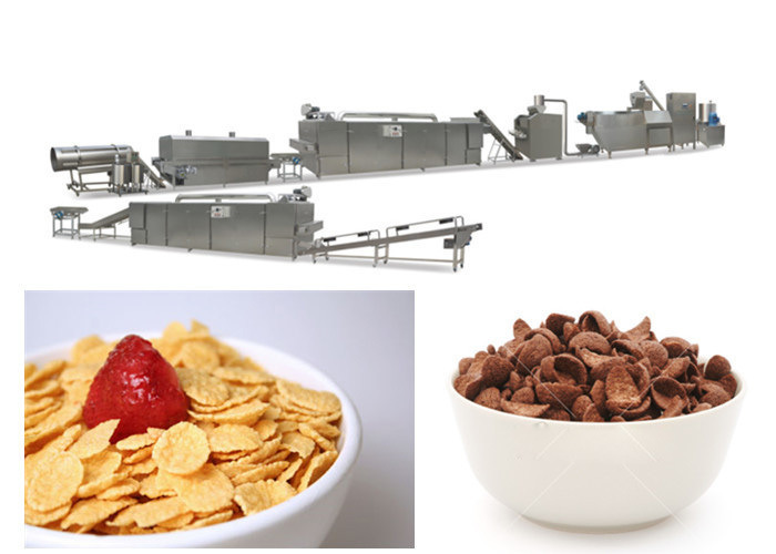 機械軽食の加工ラインSiemens PLCのタッチ画面を作る穀物のコーン フレーク