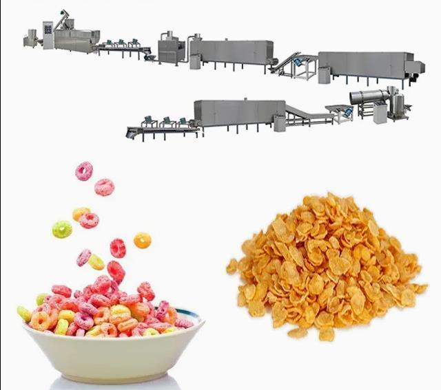 ケロッグおよび Nestle プロダクトのための機械を作る 304 ステンレス鋼のコーン フレーク