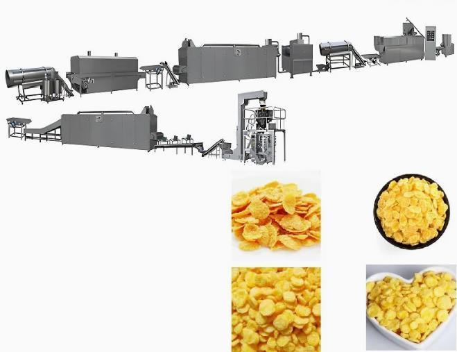 機械を作る中国のコーン フレークの加工ライン/コーン フレークから良質