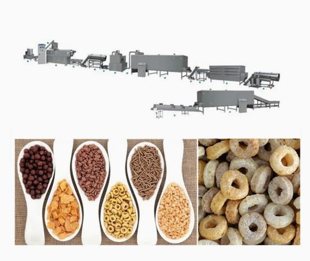 保証 12 か月のの高いオートメーションのコーン フレークの加工ライン