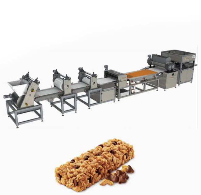 機械、機械を形作るポップコーン球を作る吹かれた米キャンデーのケーキ/チョコレート・バー