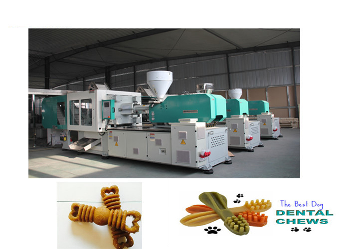 食糧をかみ砕く犬用の骨のための歯の手入れペット射出成形機械