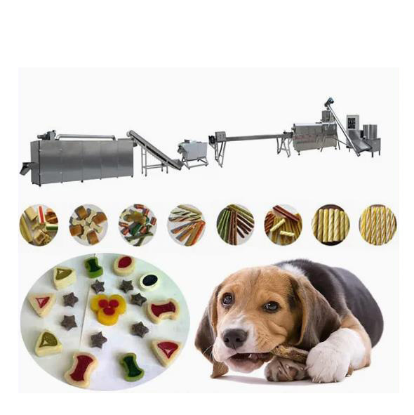 犬の咀嚼の軽食、御馳走、半湿った動物食糧のためのペット フードの加工ライン