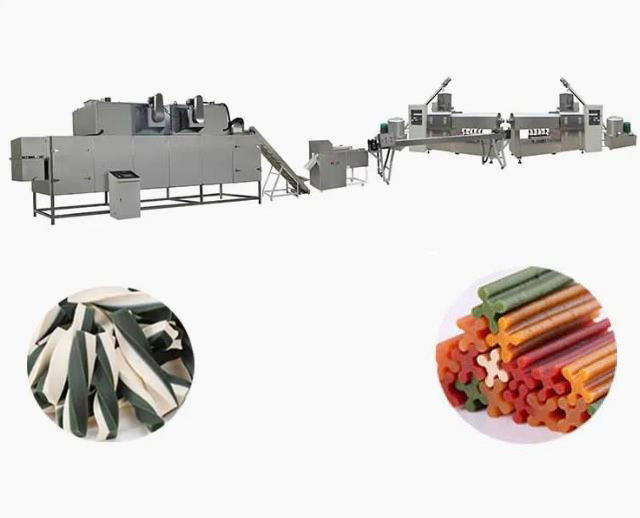 ポップ栄養犬用フード押出機ペットスナック製造機 100kg/hr