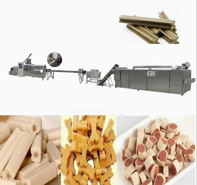 チューイ・ペット・ドッグ・フード・エクストルーダー・マシン 100kg/h コーン・スターチ,肉粉